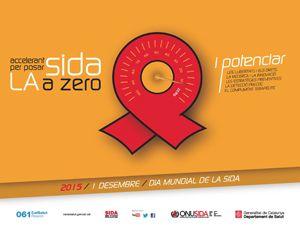 “Accelerant per posar la sida a zero" és el lema del comunicat conjunt del Dia mundial de la Sida