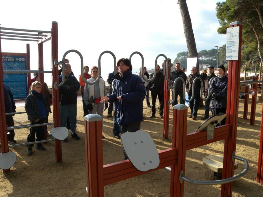 inauguració dels Parcs Urbans de Salut a Lloret de Mar