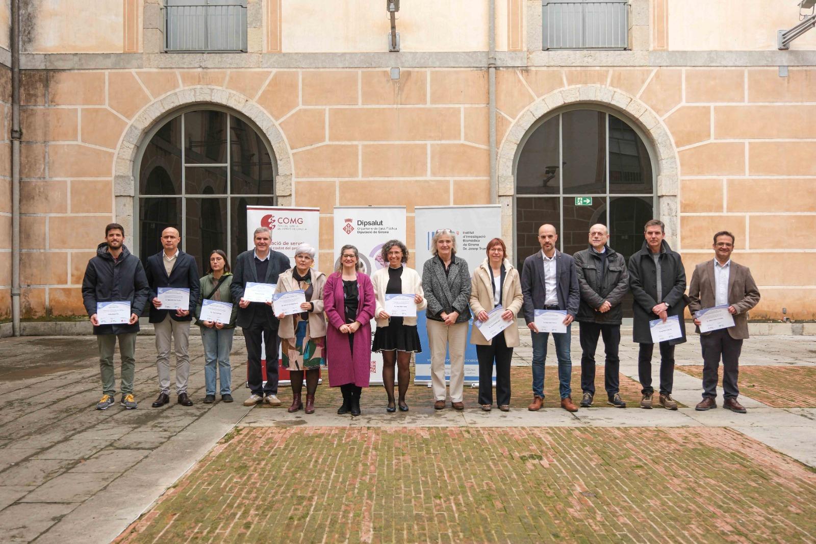 Guardonats 2024 amb les beques Talent Gironí i ajuts per a recerca als hospitals comarcals de Girona